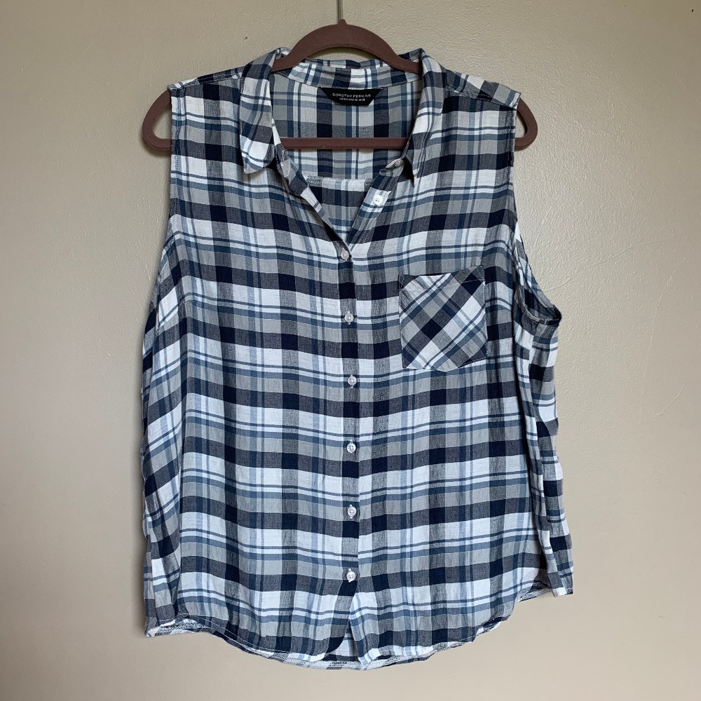 Dorothy Perkins Sleeveless Top sz16